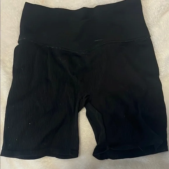 Women's Ribbed Shorts - Picture 4 of 4